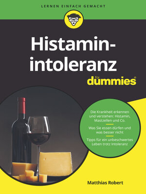 cover image of Histaminintoleranz für Dummies